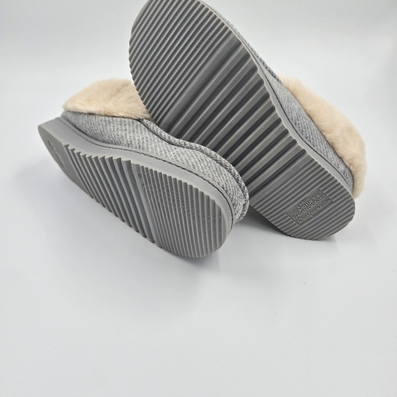 Dearfoams  Women’s Memory Foam Clog Slipper (Light Heather Grey) Size 9/10 - Picture 4 of 6